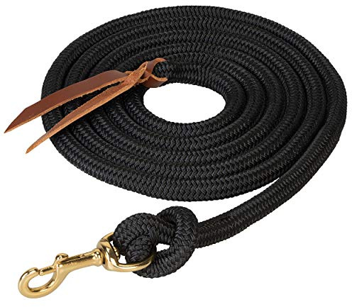Weaver Equine, Performance-Führstrick für Pferde, Langer Führstrick mit Schnellbefestigung am Halfter, weicher Komfortgriff, Stallzubehör für den täglichen Gebrauch und für Turniere
