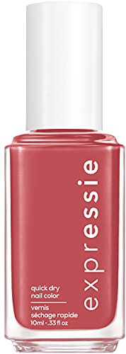 Essie Schnelltrocknender Nagellack „expressie“, Nr. 28 party mix & match, Pink, Vegane Formel, 10 ml