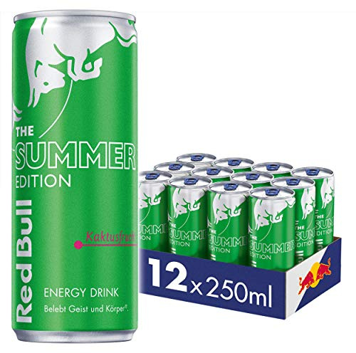 Red Bull Energy Drink Green Edition Kaktusfrucht 250 ml