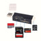 Erisin All in 1 Externer USB 2.0 Speicherkartenleser Adapter für Micro SD MMC SDHC M2 TF 4 Steckplätze kompatibel mit Windows/Mac