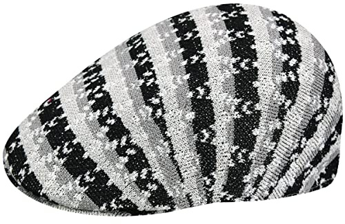 Kangol Groovy Warp 507 Flatcap Schirmmütze Schiebermütze Herren - mit Schirm Sommer Frühling-Sommer