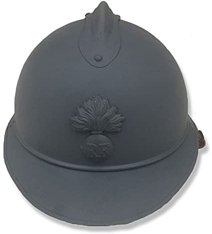 Casque Adrian M1915 - France WW1 Rétro Armée Française Équipement Militaire pour Camping