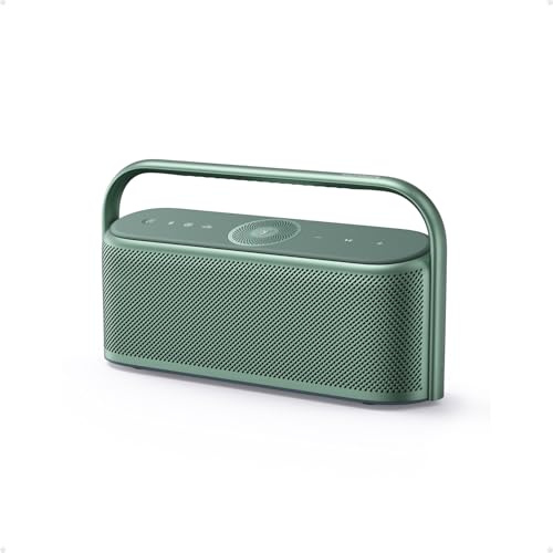 soundcore Motion x600 Bluetooth Speaker with Wireless Hi-Res Spatial Audio, 50W Sound, IPX7 Waterproof, Pro EQ, Built-In Handle, AUX-In, Portable Speaker for Home, Office, Outdoors (Renewed)