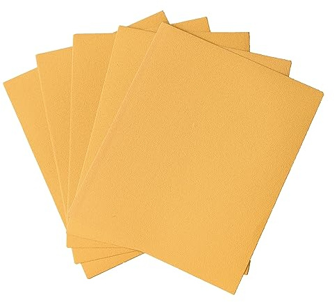 Trend Aluminium Oxide Sanding Sheets, 120 Grit, 230mm x 280mm, 5 Pack | Strong, Durable Anti-Clog Sheets For Smooth Sanding On Wood, Metal And Paint, AB/S230/120A