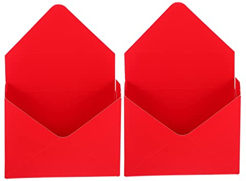 Mobestech 2stücke Blumenverpackungsboxen Aus Karton Kreative Briefumschlag-boxen Für Hochzeiten Geburtstagsfeiern Und Tägliche Anlässe Stilvolle Blumendekoration