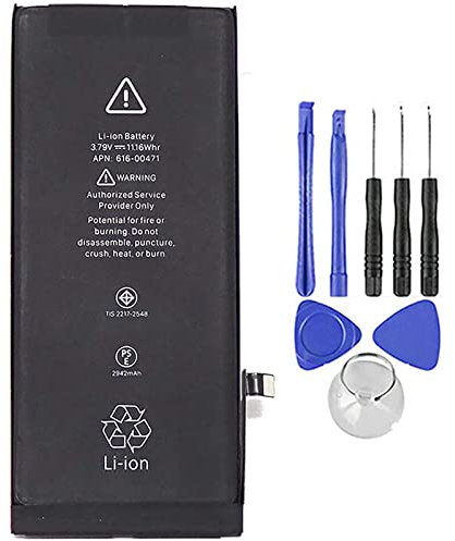 BATTERIA COMPATIBILE PER IPHONE XR NUOVA 2942MAH CON KIT CACCIAVITI