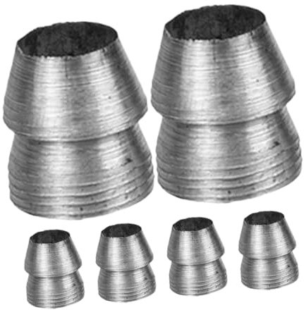 6 Pezzi Strumenti Da Giardinaggio Cuneo Dell'ascia Accessori Per L'installazione Del Martello Cuneo Spaccalegna Con Manico a Martello Cuneo Per Martello Ferro Da Stiro Grey YARNOW