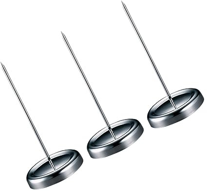 STOBOK Menügabel Aus Edelstahl Rechnungshalter Fürs Büro Quittungsordner Aus Metall Restaurantzubehör 3-teiliges Set