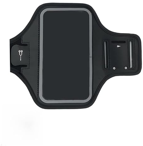 Brassard de Sport avec Poche Écouteur, Brassards Telephone Sport Brassards Telephone Smartphone Running Brassard Randonnée pour14 Pro Max/14 Pro/13 Pro Max/13 Pro/12 Pro Max/11 Galaxy S23 Ultra/S22