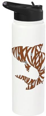 Bjj Jiu Jitsu Belt Shark - Brown Belt Stainless Steel Insulated Water Bottle