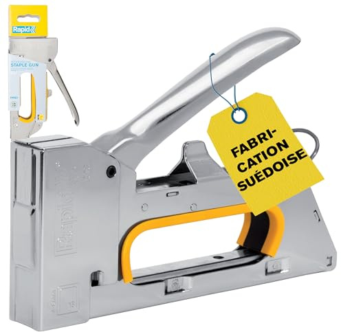 Rapid Grapadora R23 PRO para Grapas No. 13 para Tapicería 100% Acero