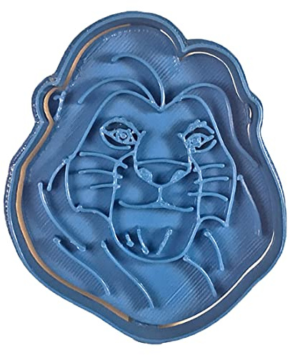 Cuticuter Mufasa Cortador de Galletas Inspiración El Rey León, azul
