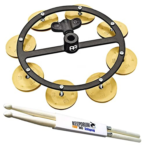 Meinl HTHHBG Benny Greb HiHat Tamburin + keepdrum Drumsticks