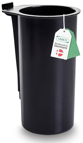 Raaco Clip 8-50 Soporte para Tubos para Panel Perforado y Pared de Herramientas, Diámetro 50 mm, Ideal para Lápices, Pinceles y Pequeñas Herramientas, Soporta hasta 1,3 kg, Set de 1