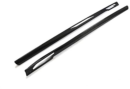 APARC Real Carbon Fiber Auto Seitenschweller für BMW 4/I Series G26 M tech/ I4 2021 2022, Trittbretter Diffusor Fußpedal Außenschutz Zubehör