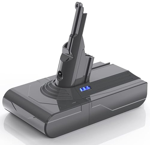 LONGFIT V8 Batterie Compatible avec Dyson V8 Absolute/Motorhead/Animal/Fluffy/ SV10 Aspirateurs Batterie