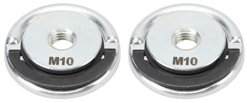 Écrou à Dégagement Rapide pour Meuleuse M10, Matériau en Acier allié, Installation Facile, Conception D'anneau Pratique, compatibilité Polyvalente, Diamètre de 45 Mm avec