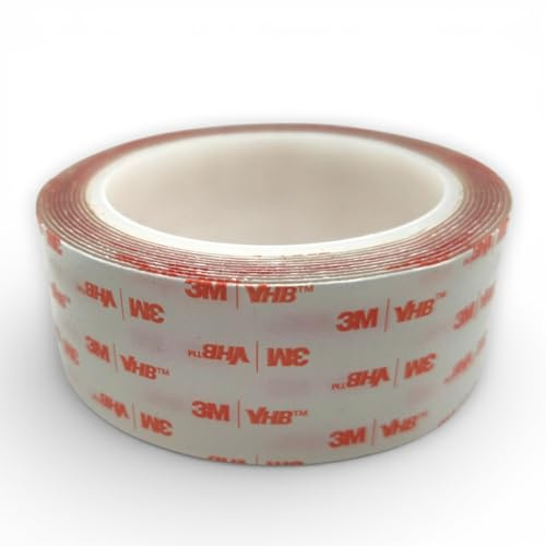 3M transparentes doppelseitiges Klebeband VHB 4910 EXTRA STARK (40mm x 3 Meter)