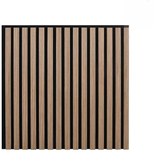 vidaXL Akustik Wandpaneele 8 STK. Lamellen 60,5x60 cm Eichenfurnier, Akustikpaneele, Wand Akustikpaneele, Lamellen Akustik Paneelen, Akustik Paneele