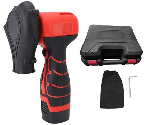 Fafeicy Fruit Tree Angle Grinder 28000RPM Cordless Angle Grinder Bark Polishing Machine with Wood Chip Collection Bag for Outdoor Garden Orchard