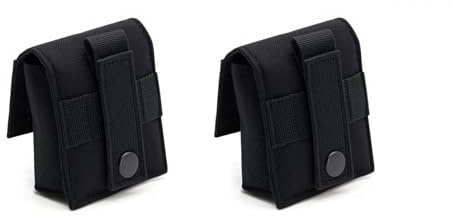 Aiyraa 2 Pcs Small Belt Pouches, Mini Tactical Molle Pouch