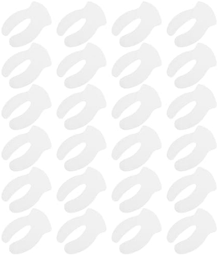 Angoily Masques Oculaires Jetables en Coton Blanc 1000 Pièces, Patchs Hydratants Légers et Portables Yeux, pour Soins DIY et Voyages en Extérieur
