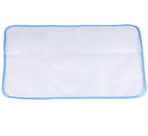 Asixx Nappe de Repassage Anti-Dérapant, Couverture de Repassage à Vapeur Pliable et Thermorésistant en Tissu de Maille(S 35 * 50CM)