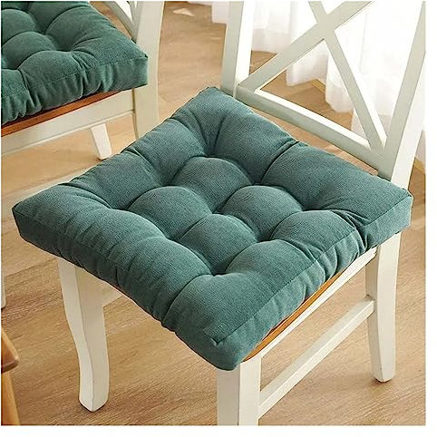 Cojines para Silla de Oficina ,Acolchados ,45x45cm /50x50cm ,Cojines para Silla de Jardin,Cómodos,para la Decoración de Cocina y Sala,Jardin ,Terraza,Escritorio,Gaming,Chair Cushions ( Color : #13 , S