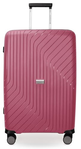 Hauptstadtkoffer TXL Mellanstor Hård Resväska 66 cm, TSA Lås, Resväska i Polypropen, Trolley 4 Hjul, Lätt 2,8 kg, Expanderbar 73L, Berry