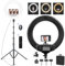 Ekasoco 21 pollice Ring Light CRI 95+, Luce per Selfie 7000LM, Ring Light Telefono 2700K-6500K con testa per treppiede DSLR per YouTube TikTok Streaming Trucco Vlog Video Fotografia Zoom Riunione