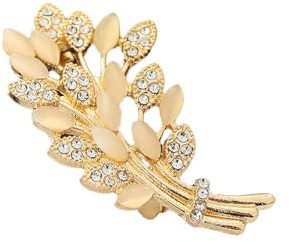 Qiwenr Broche de Señoras, Broche de Cristal, Broches de Diamantes de Imitación, Adecuado Para que las Niñas Decoren Suéteres, Abrigos, Bufanda, Borsa, Vestido, Para Fiestas, Regalos Bien Pensados