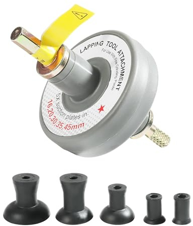 Attrezzi per Valvola a Molatura, Strumenti per Valvole, Strumento per Rettifica Valvole, Kit di Fissaggio Utensili per Lappatura Valvole, Lappatrice per Valvole Motore