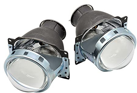Zpengtai Angel Eye Projektorlinse H7, 7,6 cm, kompatibel mit Scheinwerfer, Modell Auto, H7, modifiziert, Angel Eyes