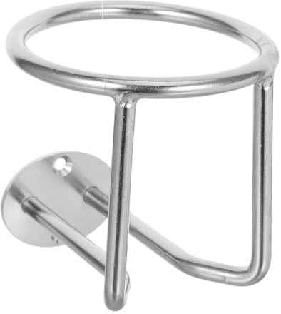 OUNONA Portabicchieri in Acciaio Per Yacht Portabevande Per Kayak Auto Camper Design Anti-rovesciamento e Installazione Facile