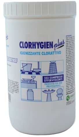 AMEDICS Pastiglie di Cloro CLORHYGIEN Plus Igienizzante clorattivo 333 compresse
