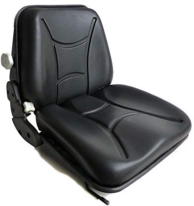 Gopart TS29000GP Siège de chariot élévateur à chenilles en PVC avec dossier réglable