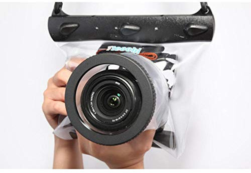 FSD-MJ Underwater 20M/65ft Diving Camera Housing Case Pouch Dry Bag Camera Waterproof Dry Bag for Canon Nikon DSLR SLR GQ-518M