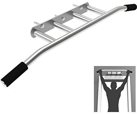 Klimmzugstange GYHOME An Der Wand Montierte Klimmzugstange, Edelstahl Pull-up-Übungs-Stab, Der Oberen Extremität Muskelkrafttraining, Tragfähige 250KG
