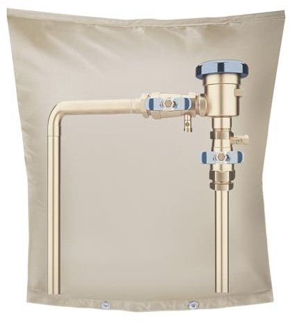 Backflow Preventer Insulation Cover,Pipe Insulation,Outdoor Pipe Covers For Winter Freeze Protection,Outdoor Faucet Covers For Winter Freeze Protection,Insulated Pipe Covers For Outside (30w*24h)