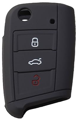 Funda 7 para Golf de Llave de Silicona Negra Coche