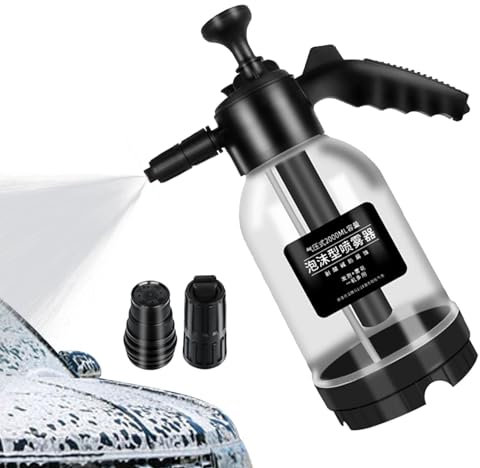 Schaumsprüher – Standard-Schaumpistolen, Pump-Drucksprüher | Autowasch-Reinigung, Auto-Detailing-Werkzeugzubehör, Autowasch-Set, Seife, Shampoo, Gartenschlauch, Wasserpumpen-Sprüher für dicke Lauge
