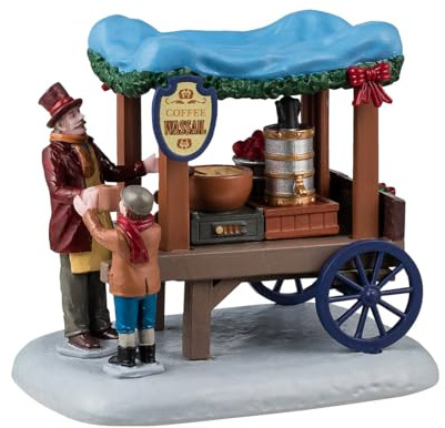 Magie di Natale Personaggi per villaggio di Natale Caffè Wassail in Resina