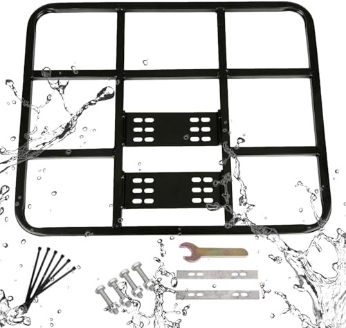 Portabiciclette posteriore, in metallo, con gancio rimovibile, per veicoli elettrici ad alta resistenza