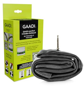 GAADI Comfort (16-29) Fahrradschlauch (FV/Sclaverand) 37-57mm