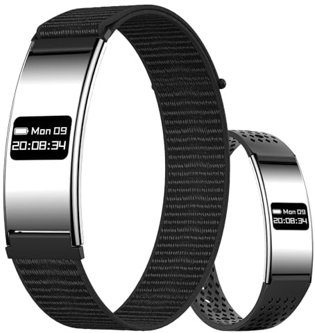 Fitness Tracker Fitness Watch Smart Band Step Counter Heart Rate Monitor Sleep Tracker Activity Trackers Health Watch with Steps Distance Calories Counting Compatible with Android iOS, Silver