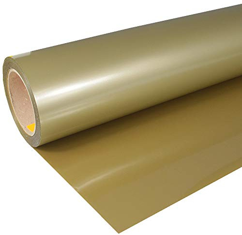Siser 19€/m² Flexfolie P.S. Film Easy Weed A0020 Gold 50cm x 1m Bügelfolie Flex Folie