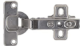Charnière Invisible À Clip Vynex Diam. 35mm 110° Pour Porte En Applique Acier Nickelé