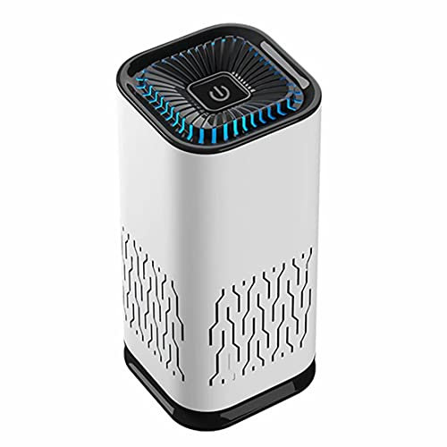 HGTRH Purificador De Aire para Coche con Filtro Hepa, Purificador Aire Malos Olores Silencioso Purificador De Aire Portatil 100% Sin Ozono para Elimina Polvo Polen Humo Hogar Y Oficina