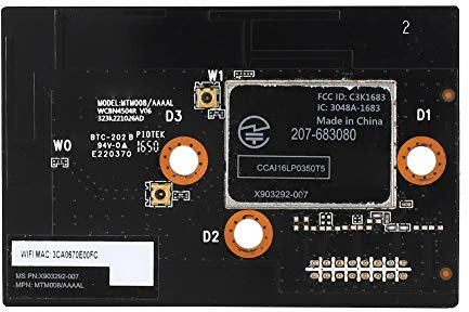 Cuifati Accessoire de Carte Réseau pour Carte de Module D'antenne WiFi sans Fil, Incisions et Interfaces Précises, évite Efficacement la Corrosion et l'usure, Conçu pour la