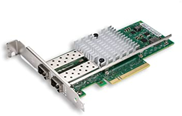 10 GB PCI-E X8 NIC Netzwerkkarte, mit Intel 82599ES Ethernet Controller, Dual SFP+ Port, vergleichbar mit Intel X520-DA2/E10G42BTDA, Linux, V. Mware